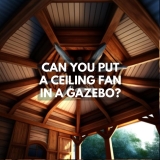 Can You Put a Ceiling Fan in a Gazebo? Essential Installation Guide