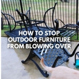 How to Stop Outdoor Furniture from Blowing Over | 7 Tips